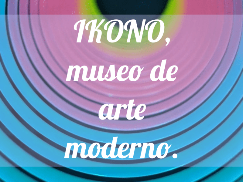 Museo IKONO, Viena. Escrito por mi hijo de diez&nbsp;años.