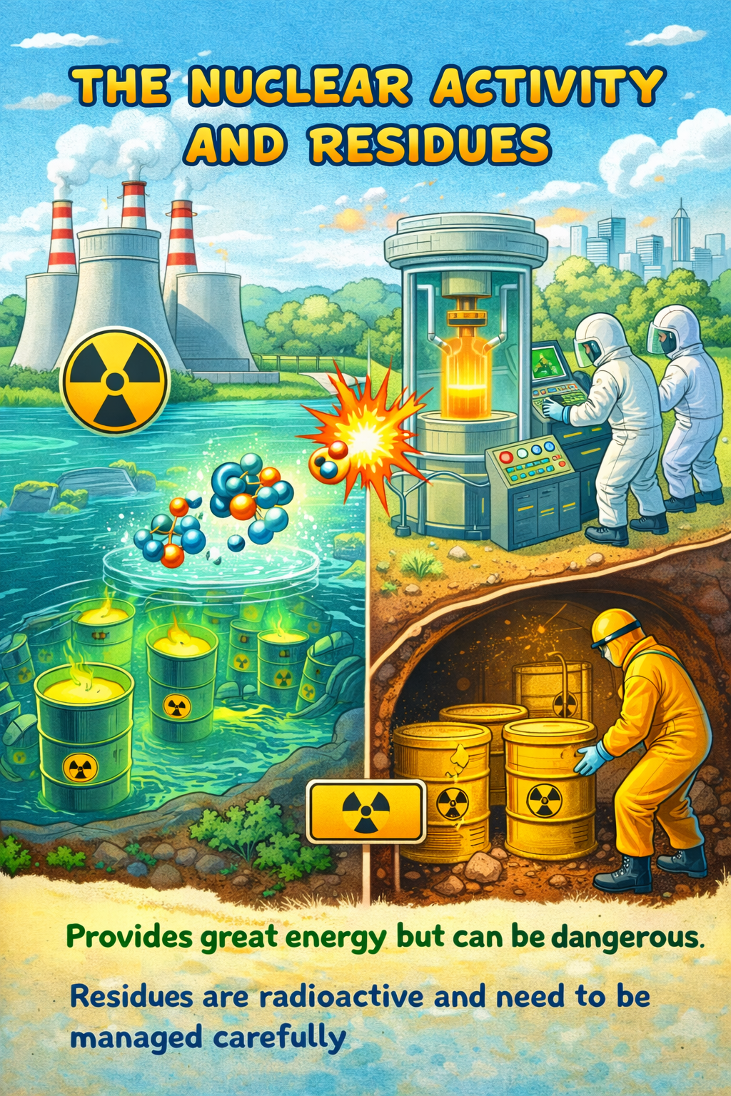 THE NUCLEAR ACTIVITY AND&nbsp;RESIDUES