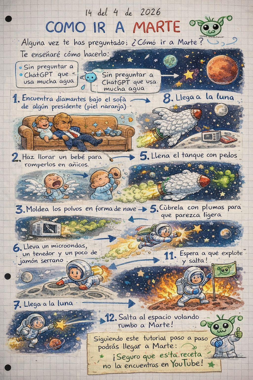 COMO IR A&nbsp;MARTE