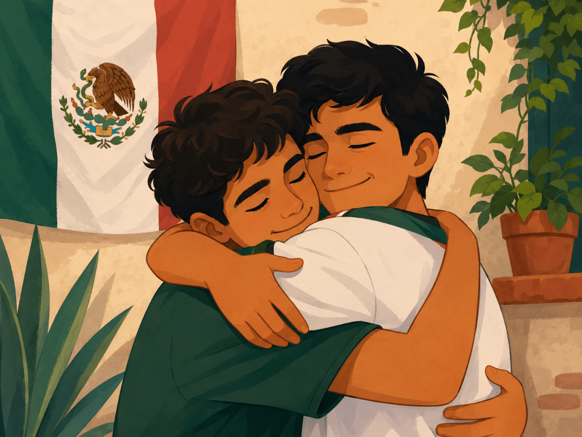 Abrazos mexicanos.